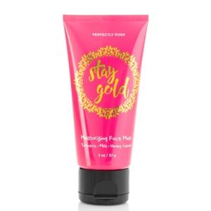 Perfectly Posh “Stay Gold” Face Mask